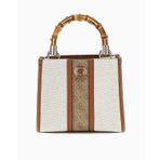 Guess Kerima Tote Mini El Çantası - Natural / Latte Logo / Standart