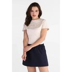 Guess Ketty Bisiklet Yaka Kısa Kollu Kadın Pembe T-shirt V6RI10I3Z14-G6M1