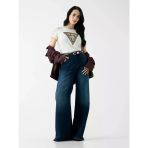 Guess Kısa Kollu Bisiklet Yaka Yılan Desenli Üçgen Kadın Beyaz T-Shirt W6yı31k4350-G012