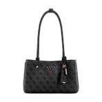 GUESS Kömür Logo Baskılı Meridyen Omuz Çantası