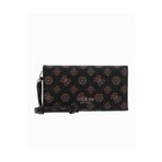 Guess Laurel Crossbody Tutma Kulplu Cüzdan Kahverengi Tek Ebat