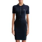 Guess Laurene Slim Fit Kemer Detaylı Fermuarlı Polo Yaka Triko Elbise V6RK08Z4642 Bayan ELBİSE V6RK08 Z4642 G7R1
