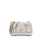 GUESS Leona Logo Convrtbl Xbody Flap BNN - BONE LOGO One Size, Bnn - Bone Logo, Ölçü Birimi