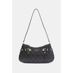 Guess Leona Logo Omuz Çantası HWSG9917180 - Antrasit