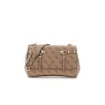 Guess Leona Logolu Dönüştürülebilir Kapaklı Çapraz Askılı Kadın Kahverengi Omuz Çantası Hwsg9917210-Ltl