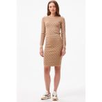 Guess LISE 4G SKIRT SWTR Kadın Bej Etek W4BD53Z37K0-F1FP