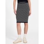 Guess Lise Tamamı Logolu Slim Fit Normal Bel Triko Mini Etek W4BD53Z37K0 Bayan ETEK W4BD53 Z37K0 FBCF