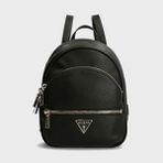 Guess Manhattan Siyah Kadın Sırt Çantası BG699432 Tek Gözlü Fermuarlı Ergonomik Tasarım - 000-Siyah - 21X27X10
