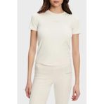 Guess Margot Logolu Slim Fit Bisiklet Yaka Crop T Shirt V5RI10KCD02 Bayan T SHİRT V5RI10 KCD02 G6K5