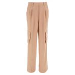 Guess Matea Regular Fit Yüksek Bel Bol Paça Kargo Pantolon W5RB41WGX02 Bayan PANTOLON W5RB41 WGX02 F6K9