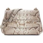 Guess Melinda Mini Dönüştürülebilir Çapraz Askılı Kapaklı Kadın Natural Omuz Çantası HWKG9933780-NAT