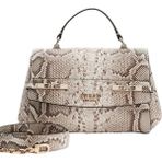Guess Melinda Üstten Saplı Kapaklı Kadın Natural Omuz Çantası HWKG9933200-NAT