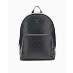 Guess Milano Compact Monogram Desenli Sırt Çantası - Standart / Black Lime