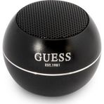 Guess Mini Bluetooth ses topu bombası Speaker Alüminyum Alaşım Gövde Tasarımlı Hoparlör Portable Siyah