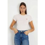 Guess Mini Triangle Kadın Slim Fit T-Shirt