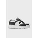Guess Miram4 Logolu Kalın Tabanlı Sneaker Ayakkabı FLJMR4ELE12 Kadın Ayakkabı Fljmr4 ELE12 Whblk - Beyaz - Siyah