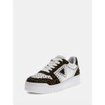 Guess Mogana Zımba Detaylı Kadın Sneaker FLFMGNPEL12 - Leopar