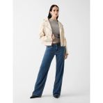 Guess Nada Vintage Biker Kadın Kahverengi Ceket W6RL09WH1X0-G1FG - M