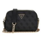 GUESS Noelle II Crossbody kamera çantası, Coal Logo