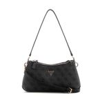 GUESS Noelle II mini omuz çantası xbody kömür logosu BS26GU17 BG967273, Antrasit Gri, Small