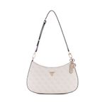 Guess Noelle Iı Top Zıp Sh-kadın Omuz Çantası -bg967218 Bej