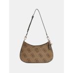 Guess Noelle Iı Üstten Fermuarlı Kadın Kahverengi Omuz Çantası Hwso9672180-Lgw