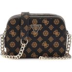 Guess Noelle Logolu Omuz Çantası PZ787914 - Kahverengi