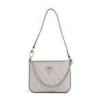 Guess Noelle Mını Top Zıp Shoulder Kadın Krem Omuz Çantası Hwbd7879720-dvl