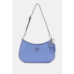 Guess Noelle Top Zıp Shoulder Bag Kadın Mavi Omuz Çantası Hwzg7879180-stu