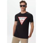 Guess Original Logo Erkek Siyah Slim Fit T-Shirt M2yı71ı3z14-Jblk