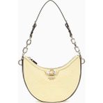 Guess Orlina Society Zincir Detaylı Omuz Çantası - Açık Sarı