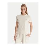Guess Pamuklu T-Shirt, XS, V6RI07.J1314.G027, BEYAZ, Kadın