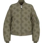 Guess Philomene Kadın Yeşil Bomber Ceket W5YL08WHDK2-G896