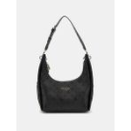 Guess Phoebe 4g ve Peony Logolu Hobo Kadın Omuz Çantası HWPD9665020 - Siyah