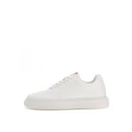 Guess Plezia Sneaker, 42, FMPPLEELE12, Beyaz, Erkek
