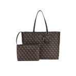 Guess Power Play Large Tech Tote Kadın Kahverengi El Çantası Hwqg9006240-bnl