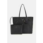 Guess Power Play Large Tech Tote Kadın Siyah Omuz Çantası Hwbg9006240-bla