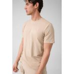 Guess Prat Erkek Aktif Regular Fit T-Shirt - Bej - XL