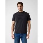 Guess Quattro Erkek Regular Fit T-Shirt - Siyah