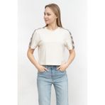 Guess Regular Fit T-Shirt, S, 5003000442, Bej, Kadın