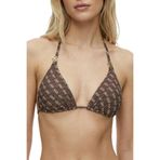 Guess Rem 4G Logolu Üçgen Bikini Üstü E6GJ48KCBJ0 Bayan BİKİNİ ÜSTÜ E6GJ48 KCBJ0 PMLZ