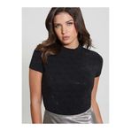 Guess Roses Kadın Slim Fit T-shirt