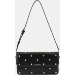 Guess Sadie Kapaklı Omuz Kadın Siyah Omuz Çantası HWVG8118190-BLA