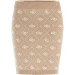Guess Sarah 4g Triko Kadın Krem Etek W4BD0SZ3JD2-FNJS