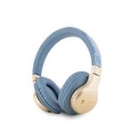 Guess Script Gold Bluetooth 5.3 Kulak Üstü Kulaklık - Mavi