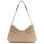 Guess Serenova Saffiano Kadın Omuz Çantası HWZG8091180 - Açık Kahve