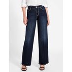 Guess Sexy Pamuk ve Kaşmir Karışımlı Wide Leg Bol Paça Jeans W5BA96D4U54 Bayan KOT PANTOLON W5BA96 D4U54 CADA