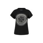 Guess Shaded Slim Fit T-Shirt, S, W5YI14I3Z14, Siyah, Kadın