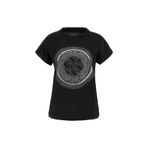 Guess Shaded Slim Fit T-Shirt, XS, W5YI14I3Z14, Siyah, Kadın