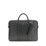 Guess Siyah - Antrasit Erkek Laptop Çantası Milano